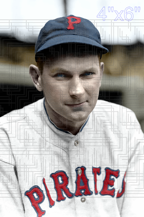 Fred Schulte - 1937 Pittsburgh Pirates - choose a size & style