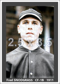 Fred Snodgrass - 1911 New York Giants - choose a size & style