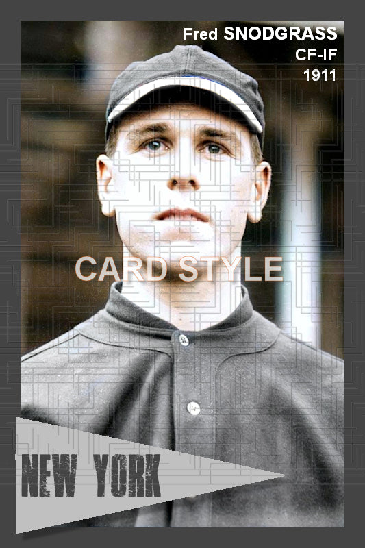 Fred Snodgrass - 1911 New York Giants - choose a size & style