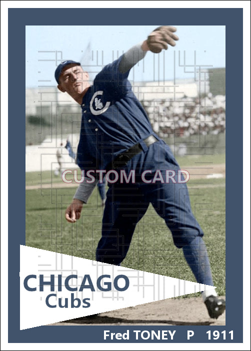 Fred Toney - 1911 Chicago Cubs - choose a size & style