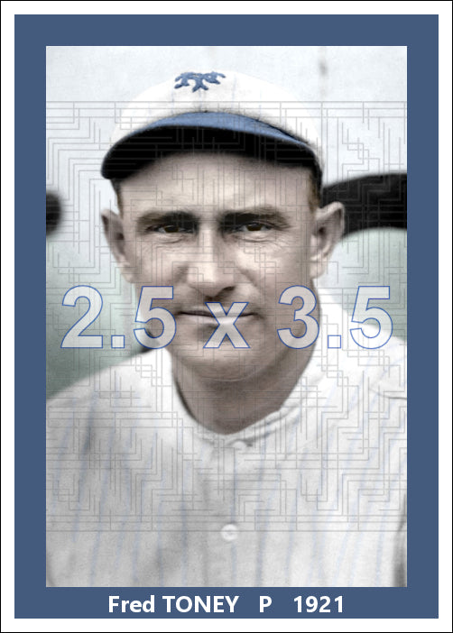 Fred Toney - 1921 New York Giants - choose a size & style