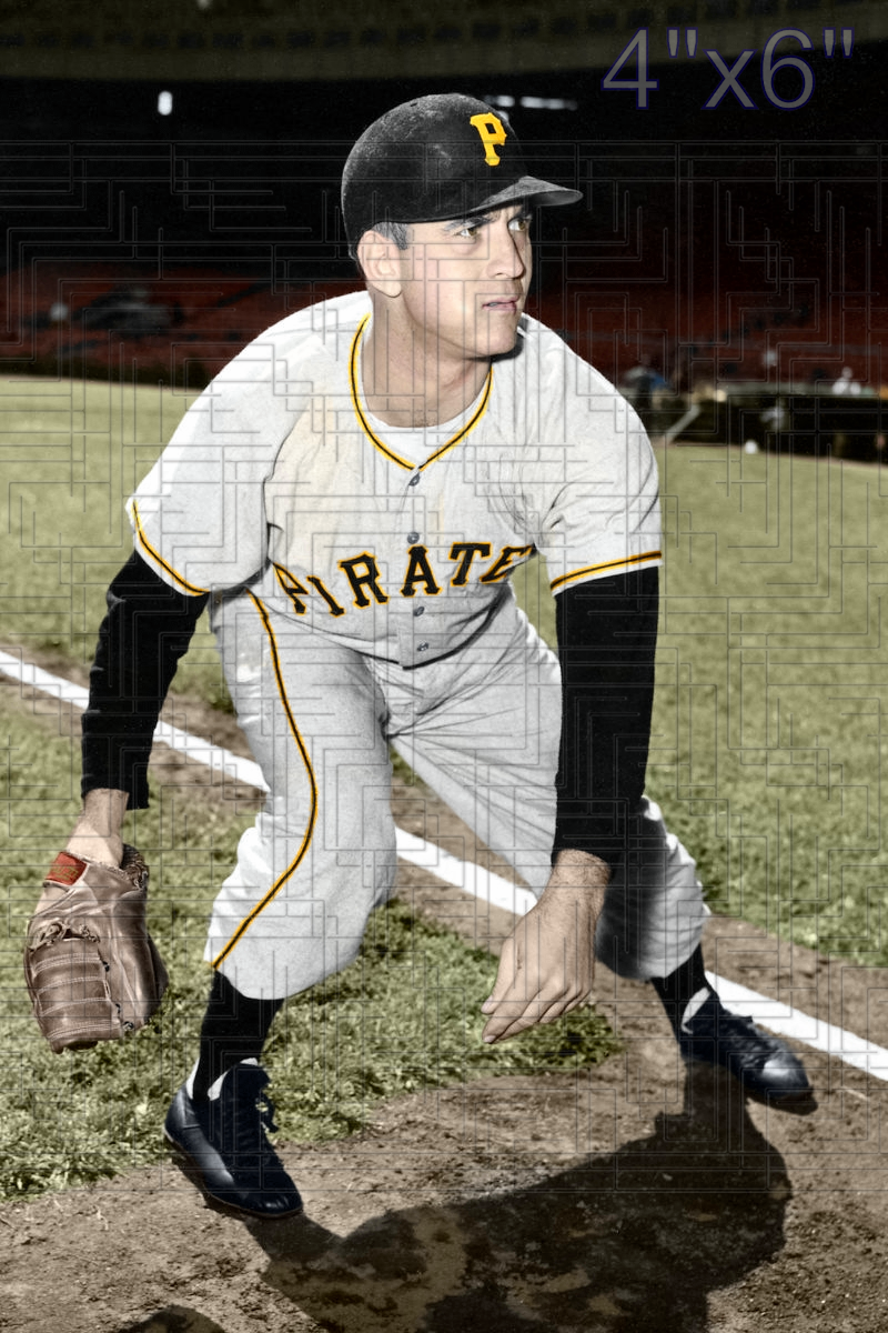 Fred Waters - 1955-56 Pittsburgh Pirates - choose a size & style