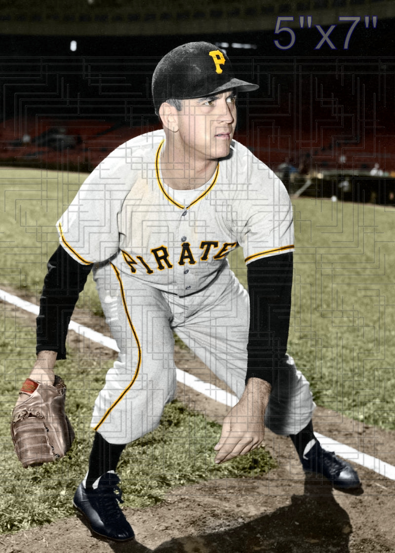 Fred Waters - 1955-56 Pittsburgh Pirates - choose a size & style