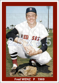Fred Wenz - 1969 Boston Red Sox - choose a size & style