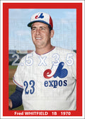 Fred Whitfield - 1970 Montreal Expos - choose a size & style
