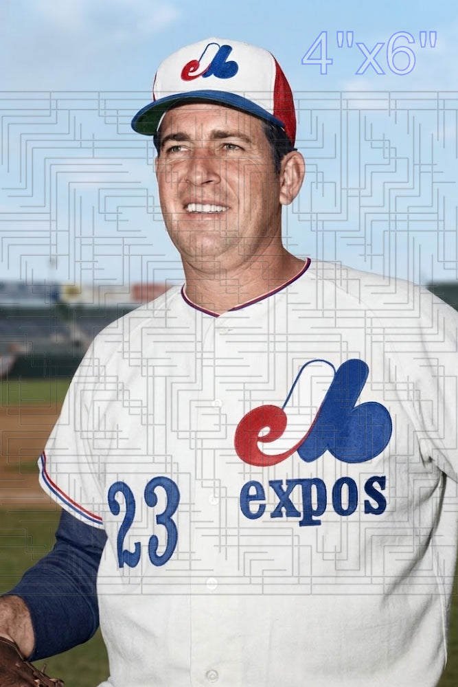 Fred Whitfield - 1970 Montreal Expos - choose a size & style