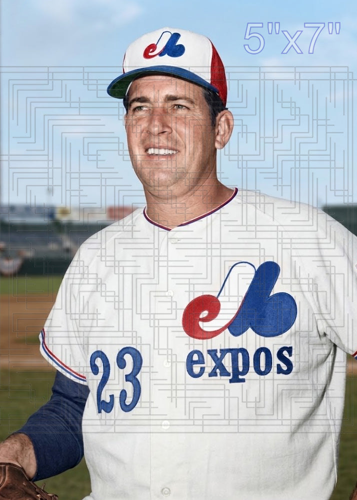 Fred Whitfield - 1970 Montreal Expos - choose a size & style