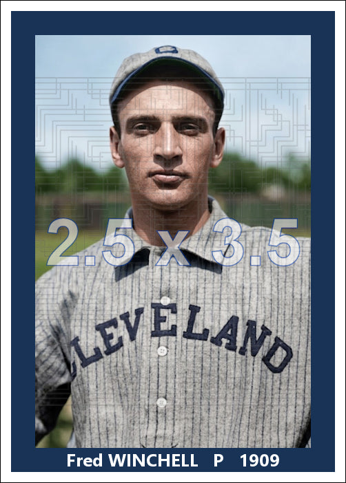 Fred Winchell - 1909 Cleveland Naps - choose a size & style