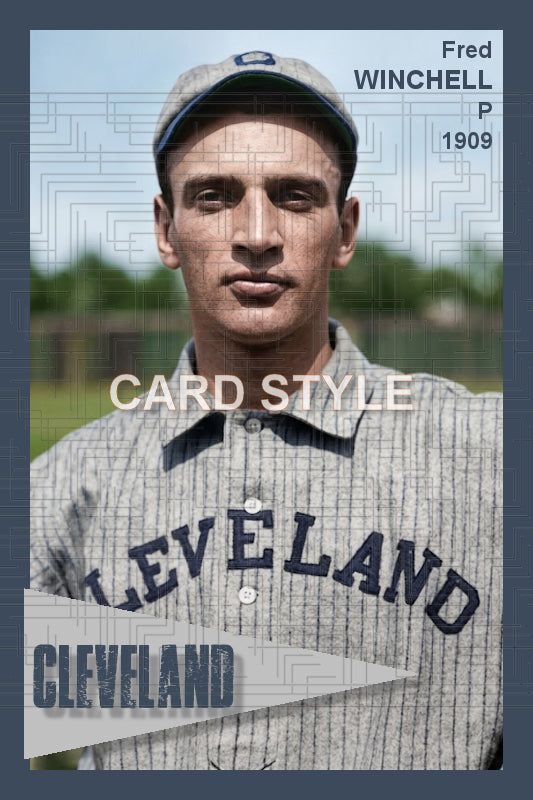Fred Winchell - 1909 Cleveland Naps - choose a size & style