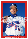 Freddie Benavides - 1994 Montreal Expos - choose a size & style