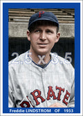 Freddie Lindstrom - 1933 Pittsburgh Pirates - choose a size & style