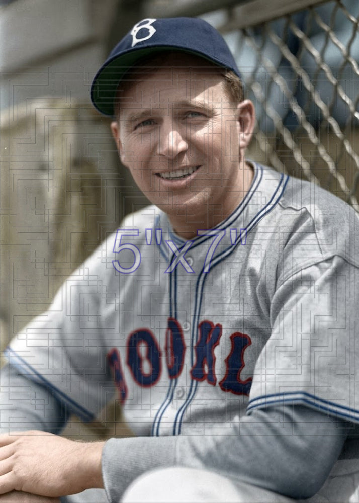 Freddie Lindstrom - 1936 Brooklyn Dodgers - choose a size & style