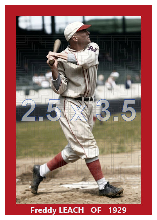 Freddy Leach - 1929 New York Giants - choose a size & style