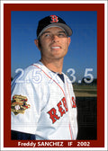 Freddy Sanchez - 2002 Boston Red Sox - choose a size & style