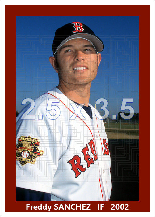 Freddy Sanchez - 2002 Boston Red Sox - choose a size & style