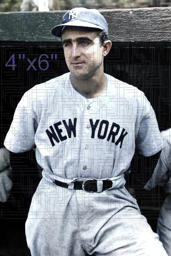 Frenchy Bordagaray - 1941 New York Yankees - choose a size & style