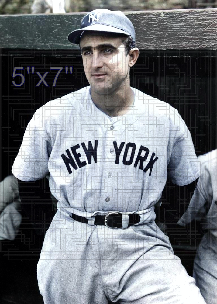 Frenchy Bordagaray - 1941 New York Yankees - choose a size & style