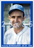 Frenchy Bordagaray - 1944 Brooklyn Dodgers - choose a size & style