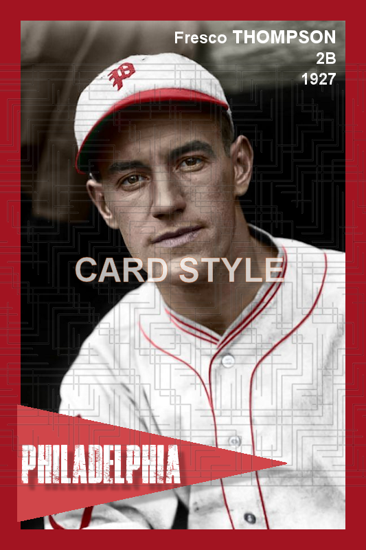 Fresco Thompson - 1927 Philadelphia Phillies - choose a size & style