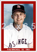 Fritz Brickell - 1961 Los Angeles Angels - choose a size & style
