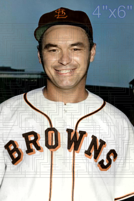Fritz Dorish - 1950 St. Louis Browns - choose a size & style