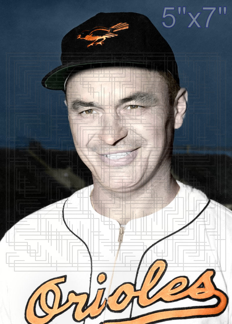 Fritz Dorish - 1955-56 Baltimore Orioles - choose a size & style