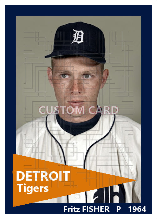 Fritz Fisher - 1964 Detroit Tigers - choose a size & style
