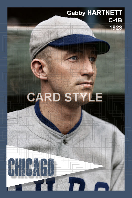 Gabby Hartnett - 1923 Chicago Cubs - choose a size & style