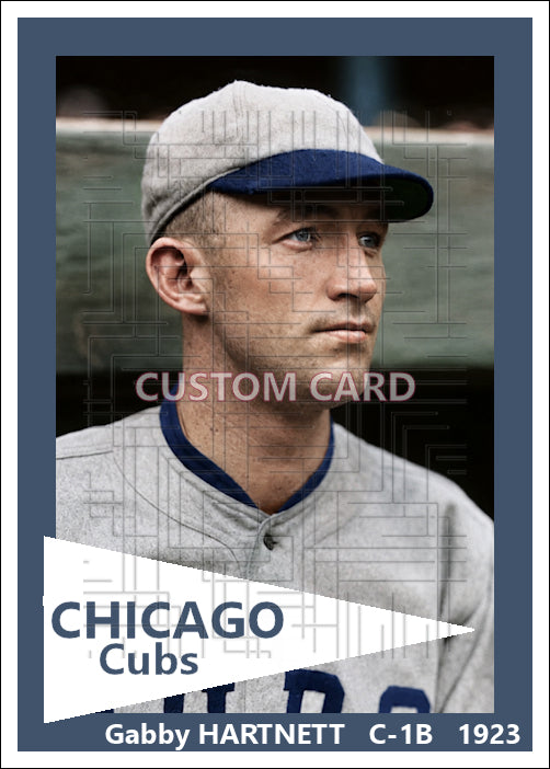 Gabby Hartnett - 1923 Chicago Cubs - choose a size & style