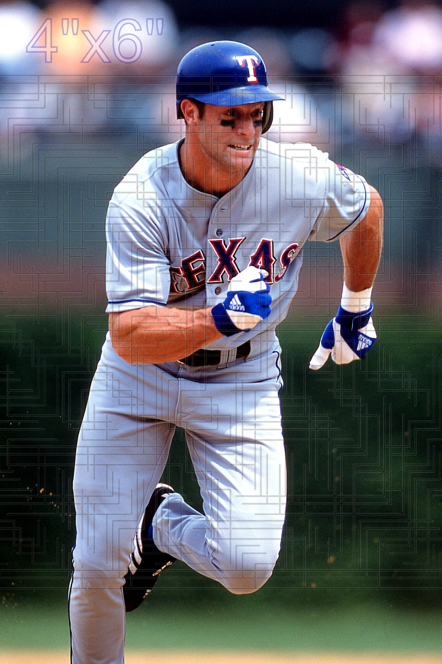 Gabe Kapler - 2002 Texas Rangers - choose a size & style