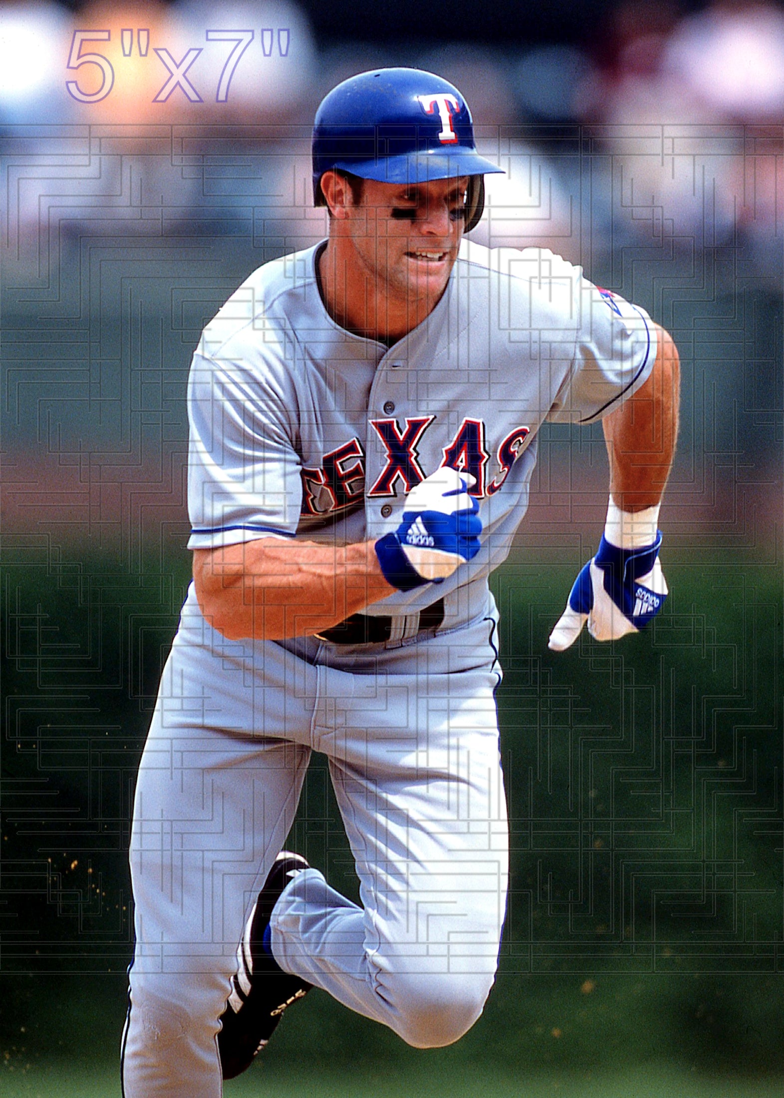 Gabe Kapler - 2002 Texas Rangers - choose a size & style
