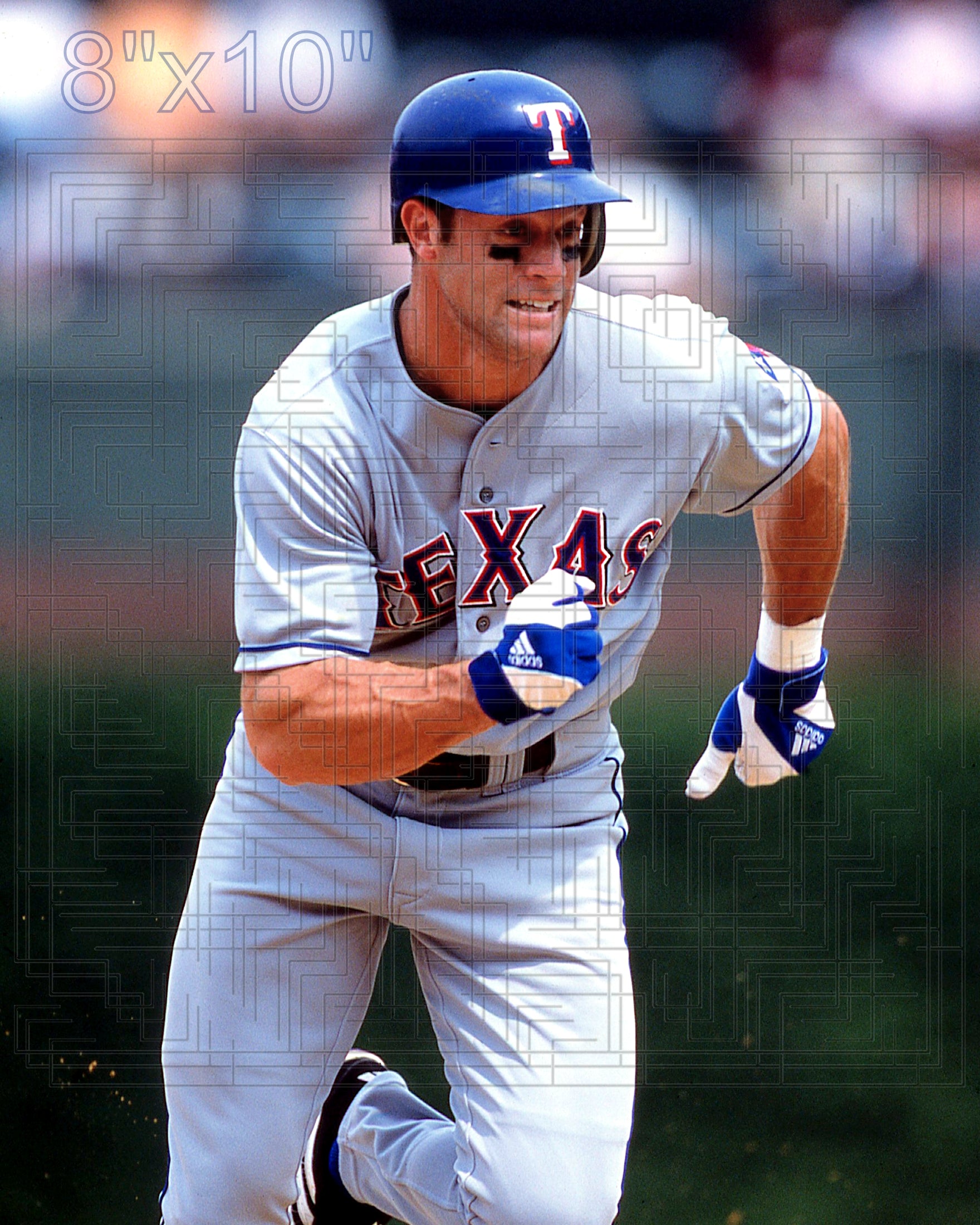 Gabe Kapler - 2002 Texas Rangers - choose a size & style