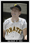 Gair Allie - 1954 Pittsburgh Pirates - choose a size & style