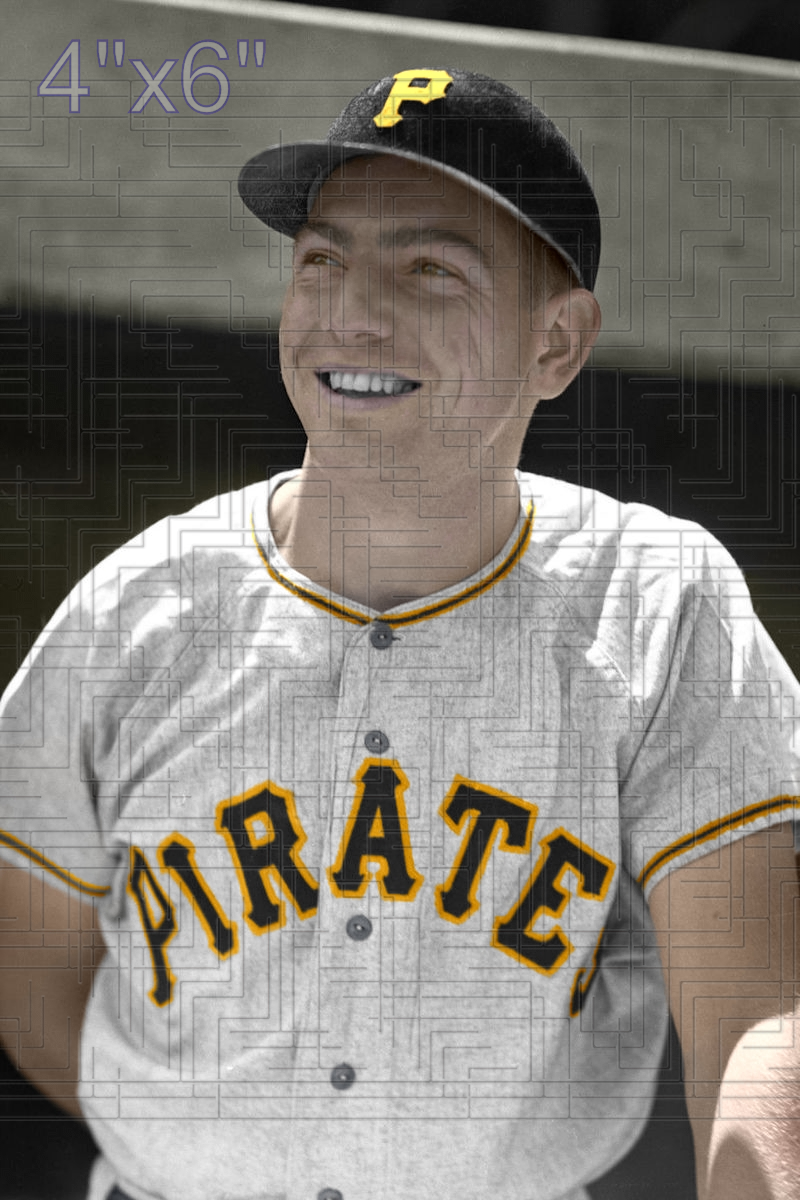 Gair Allie - 1954 Pittsburgh Pirates - choose a size & style