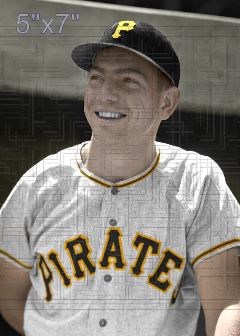 Gair Allie - 1954 Pittsburgh Pirates - choose a size & style