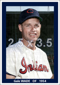 Gale Wade - 1954 Cleveland Indians spring training - choose a size & style