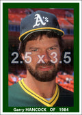 Garry Hancock - 1984 Oakland Athletics - choose a size & style