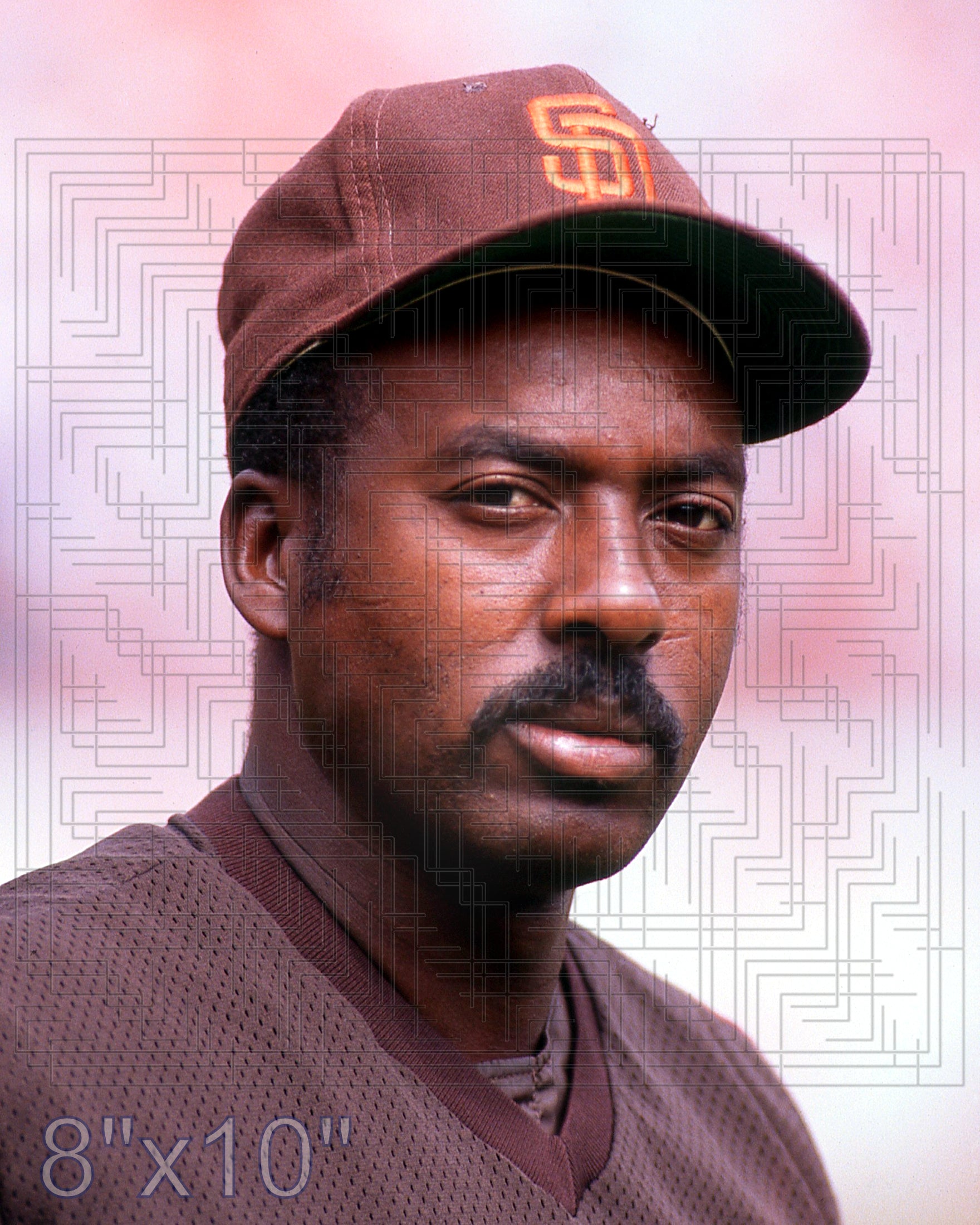 Garry Templeton - 1988 San Diego Padres - choose a size & style
