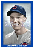 Garth Mann - 1944 Chicago Cubs - choose a size & style