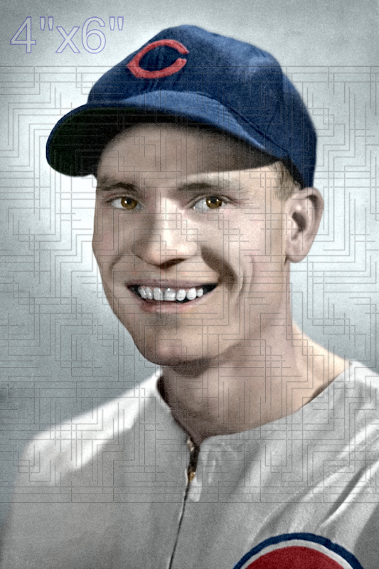 Garth Mann - 1944 Chicago Cubs - choose a size & style