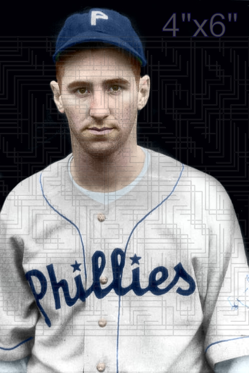Garvin Hamner - 1945 Philadelphia Phillies - choose a size & style