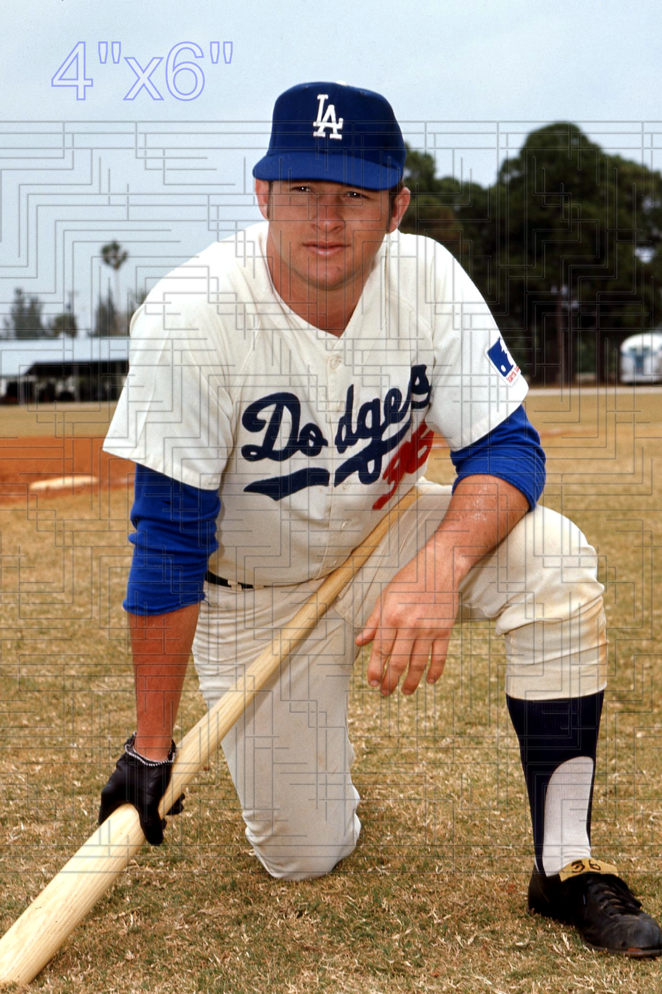 Gary Moore - 1970 Los Angeles Dodgers - choose a size & style