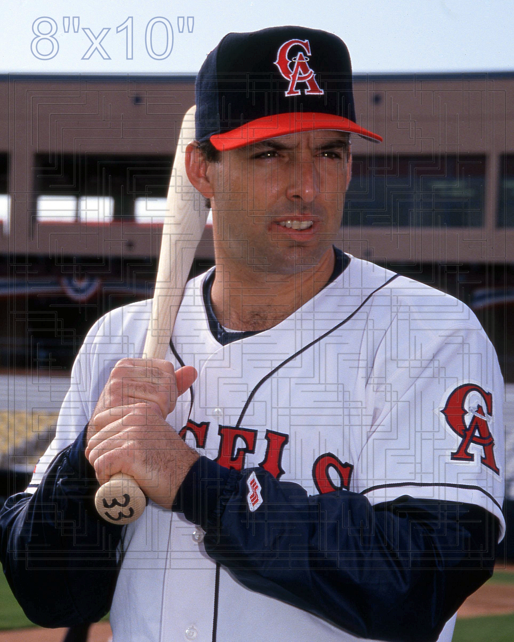 Gary Gaetti - 1993 California Angels - choose a size & style