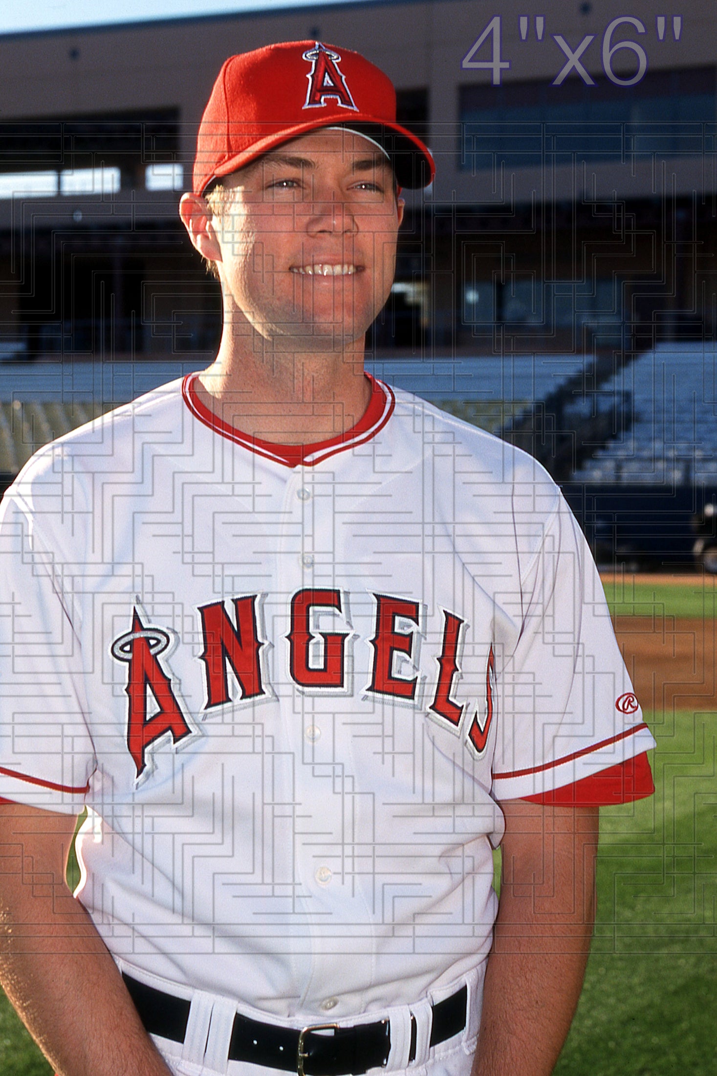 Gary Johnson - 2002 Anaheim Angels - choose a size & style