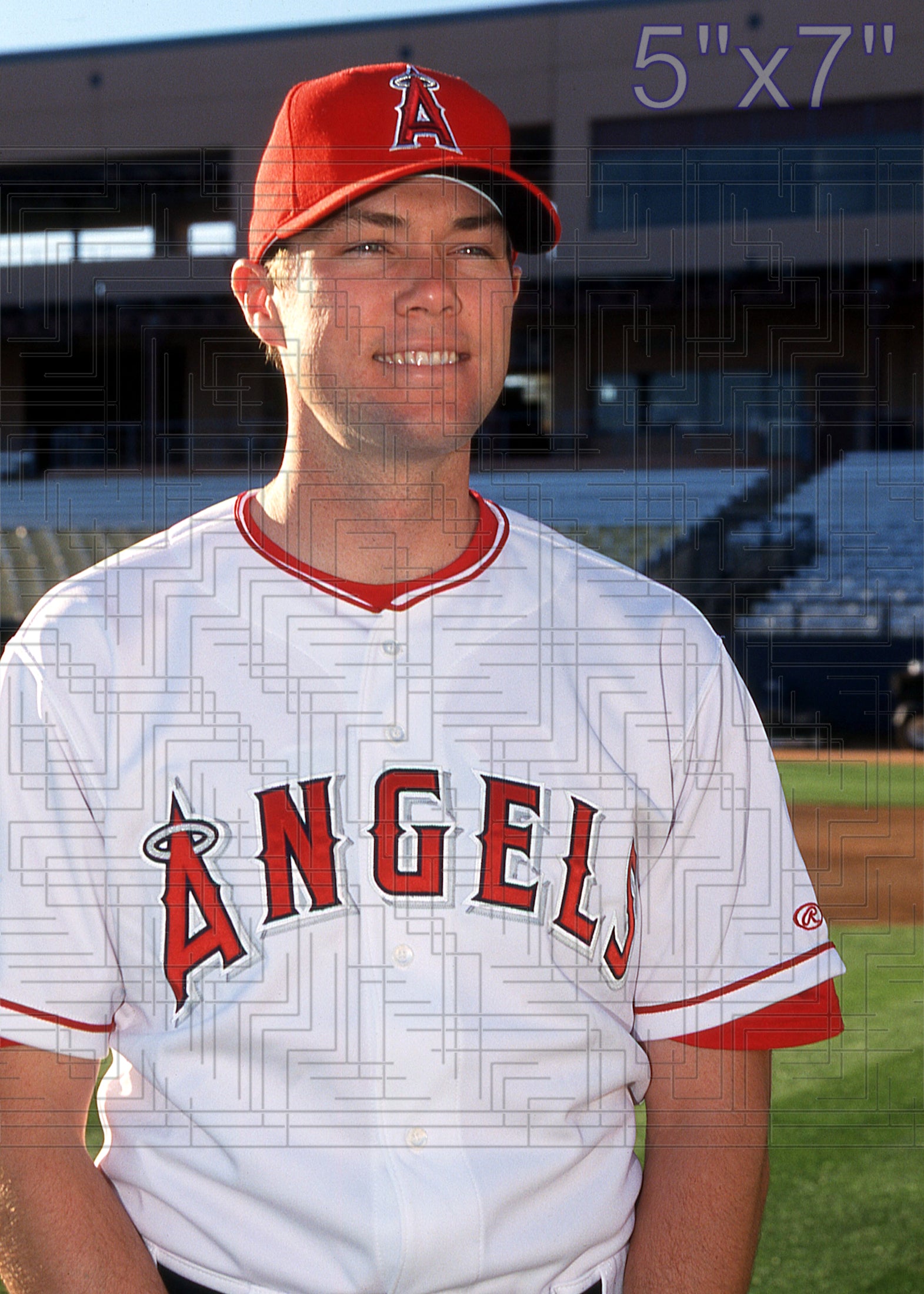 Gary Johnson - 2002 Anaheim Angels - choose a size & style