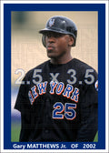 Gary Matthews Jr. - 2002 New York Mets - choose a size & style