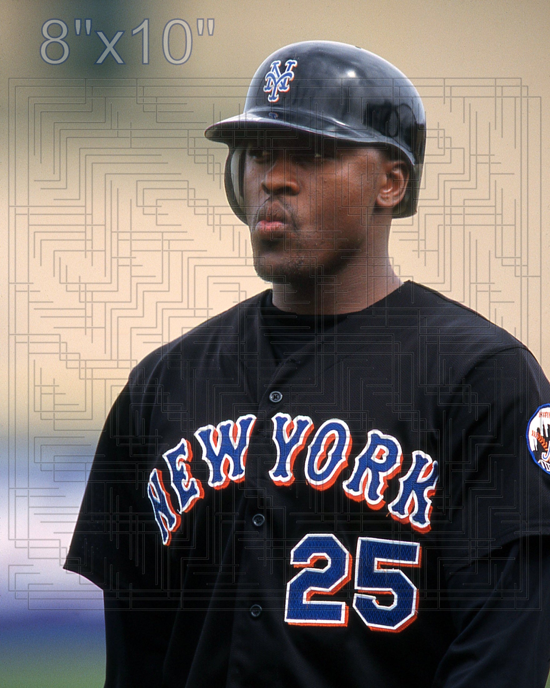 Gary Matthews Jr. - 2002 New York Mets - choose a size & style