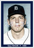 Gary Taylor - 1969 Detroit Tigers - choose a size & style