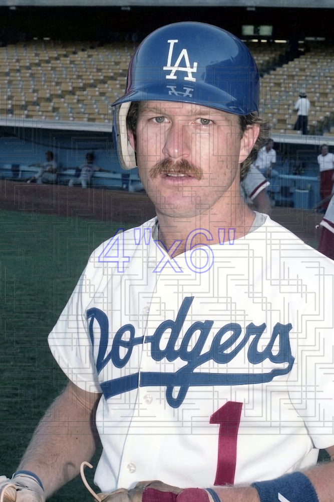 Gary Weiss - 1981 Los Angeles Dodgers - choose a size & style