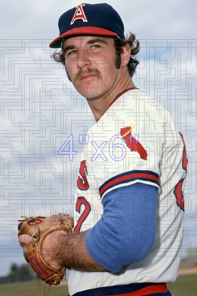 Gary Wheelock - 1976 California Angels - choose a size & style
